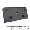 GZVKE Front License Plate Frame Mounting Bracket Tag Holder Textured