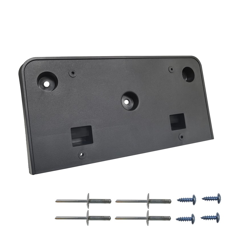GZVKE Front License Plate Frame Mounting Bracket Tag Holder Textured