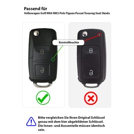 * VW VW Key Shell 2 Button * VW Key Shell Change