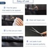 Self Adhesive Leather Repair Patch, Khaki Vinyl Repair Patch Kit