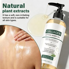Axnzp Collagen Lifting Body Oil, Natural Hydrating and Firming Skin,Lightweight & Non-Greasy for Women Full Body Use.