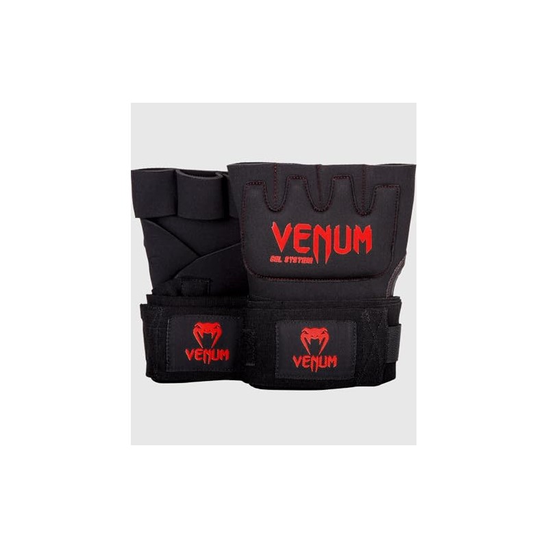 Venum, Kontact Gel Glove Wraps, Men, XL, Black/Red