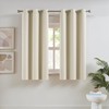 Cream Beige Curtains 2 Panels Sets for Living Room Insulated