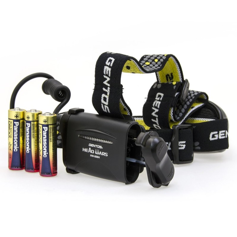 GENTOS Head Wars HW - 888H LED Headlight, Brightness 200