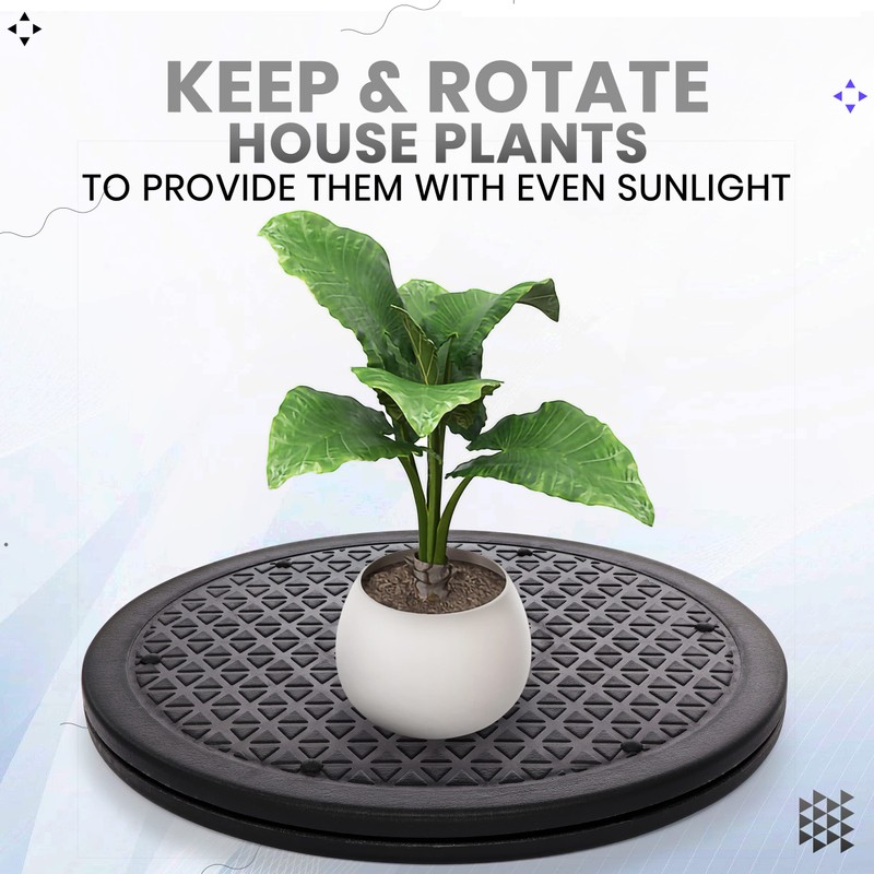 10 Inch Lazy Susan Turntable Organizer, Non Skid Large Lazy