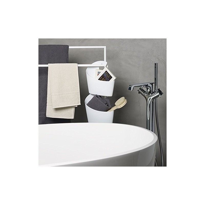 Spirella Sydney polypropylene basket, bathroom accessories , 25 x 22.5