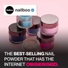 Nailboo Dip Powder for Nails, Cloudberry – Dusty Purple Nail