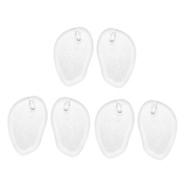 IWOWHERO Non-slip Insoles for Men Pad Toe Protectors Gel Flip-flop Cushions Breathable Foot Pads 3 Pairs