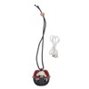 Hanging Neck Fan Leafless Cute Cartoon Design Quiet USB Rechargeable