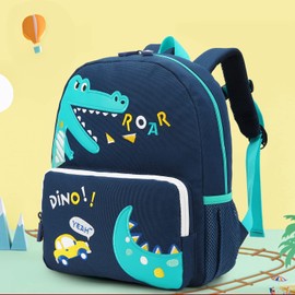 willikiva Car Dinosaur Kids Toddler Backpack for Boys and Girls Children Waterproof Preschool Bag(Dinosaur)