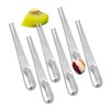 6 PCS Dual Use Stainless Steel Forks and Spoons