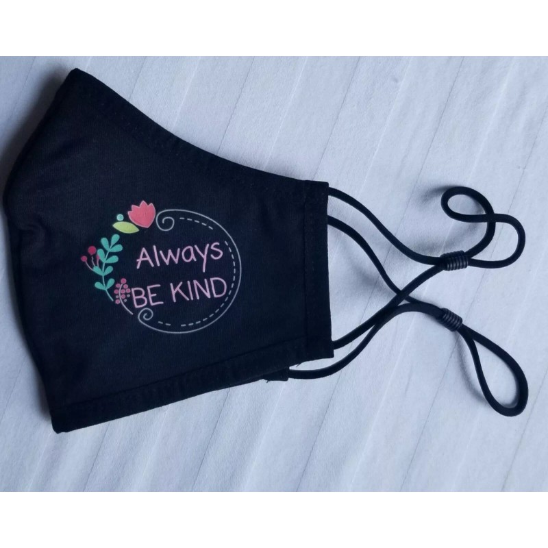 Adult face mask breathable reusable adjustable face mask cute face