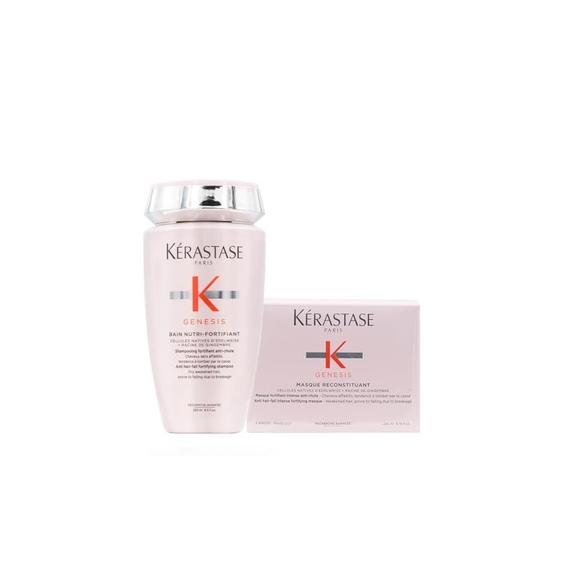 Kerastase Genesis Bain Nutri Fortifiant 250ml Masque Reconstituant 200ml