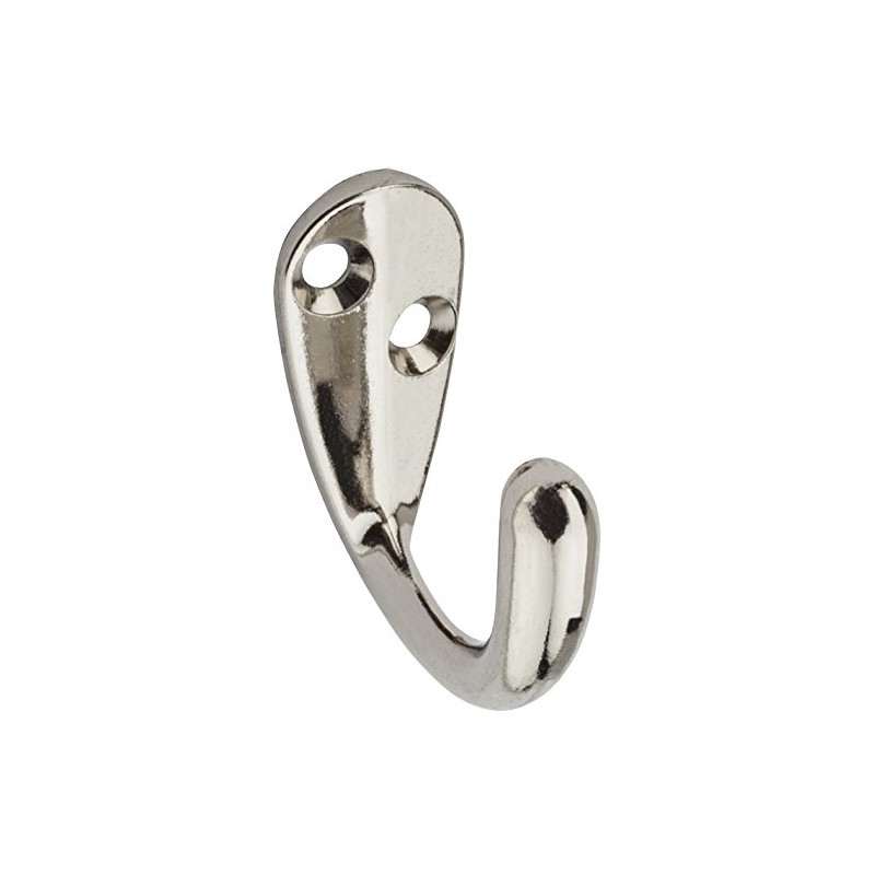 National Hardware N274-175 V162 Clothes Hooks in Satin Chrome, 2