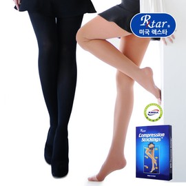 Rexta 203 panty type hard material Balteim compression stockings, black L / 렉스타 203 팬티형 단단재질 발트임 압박스타킹, 검정L