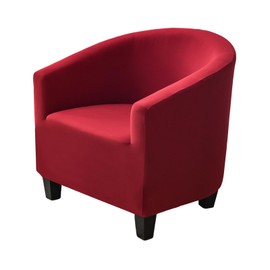 NILUOH Club Chair Slipcover Stretch Tub Chair Cover Barrel Chair Covers Armchair Covers Sofa Cover Furniture Protector for Living Room (03)