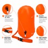 Inflatable Swim Buoy for Open Water – Lightweight PVC Tow