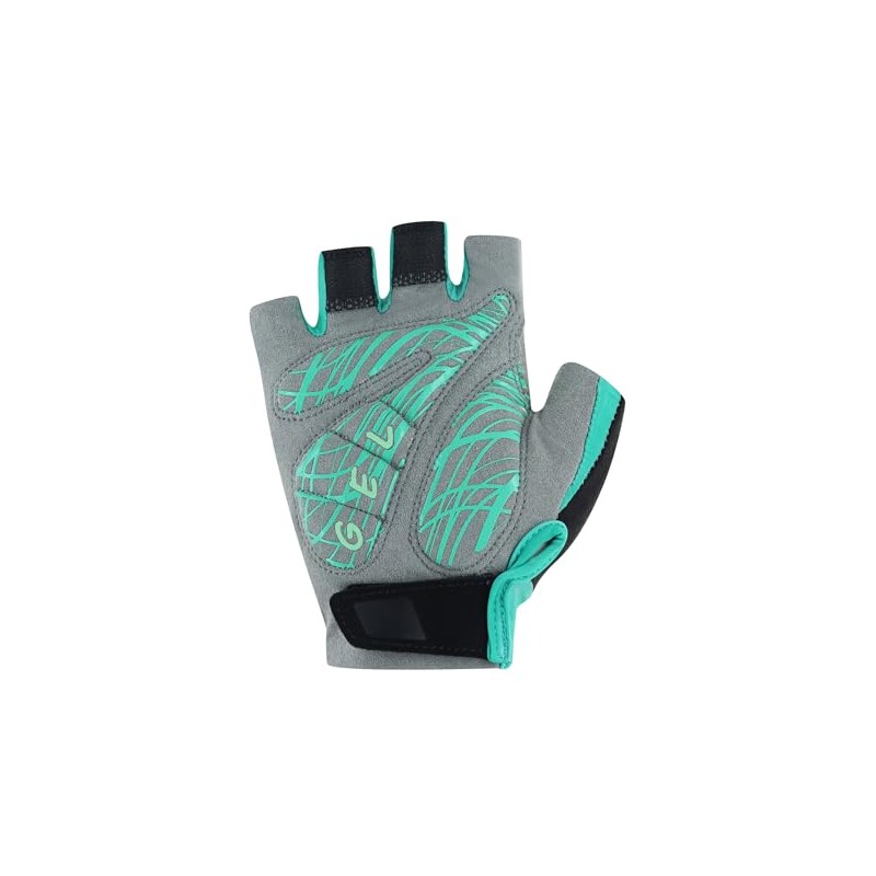 Roeckl Danis 2 Women's Cycling Gloves Short Turquoise Green 2025: