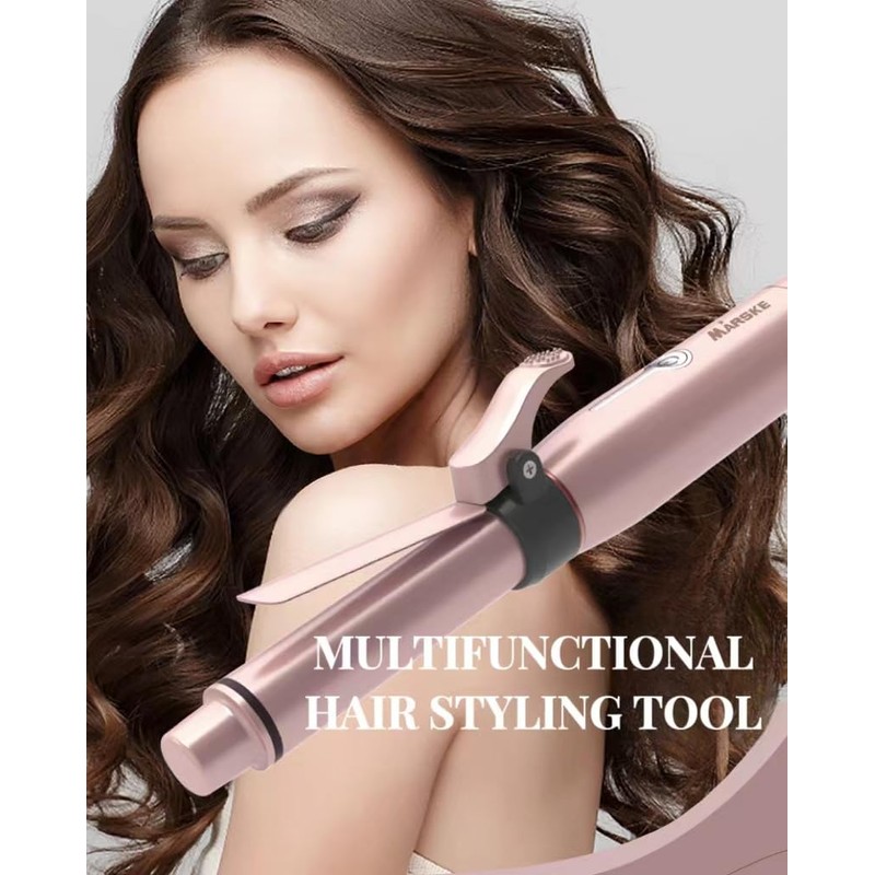 Cordless Curling Iron, Mini Curling Iron, Travel USB Rechargeable Ceramic