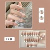 XUZOO Nail Tip, Three-Dimensional, False False Nail, Bride Nail Tip,