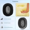 T6S Earpads,HAIZEEN Earpads Compatible with Bluedio T6 T6S T6C T7