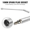 BEANPRECOY 16mm Spark Plug Socket, Swivel Magnetic Spark Plug Socket,