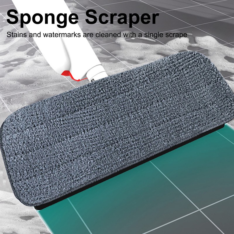 Spray Mop for Floor Cleaning Rotatable PP PET Stainless Steel