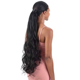 Organique Mastermix Shake N GO Synthetic Weave - Euphoria Curl 30 (4 MEDIUM BROWN)