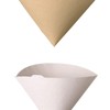 Hario, Confezione di filtri in Carta per caffè, VCF-01-100M, White,