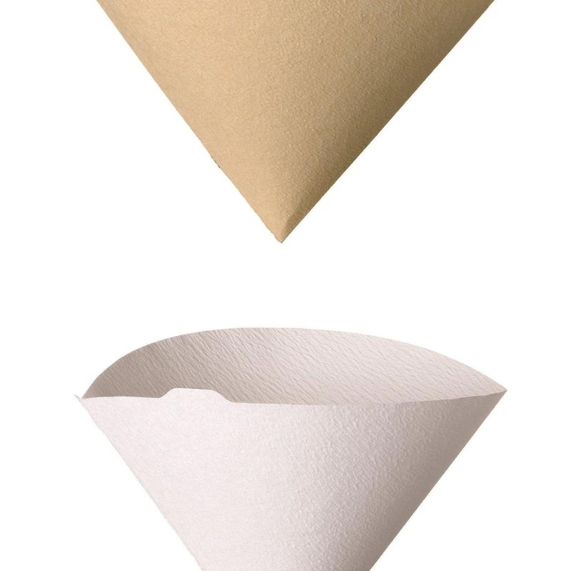 Hario, Confezione di filtri in Carta per caffè, VCF-01-100M, White,