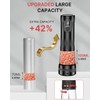 2Packs Electric Salt and Pepper Grinder Set with Digtal Display