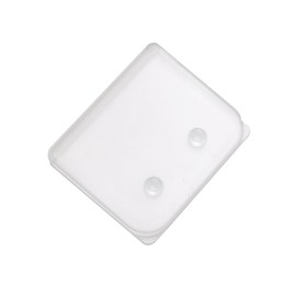 JianLing 12PCS Transparent Shower Splashproof Shower Curtain Clips 38x45mm Multi Functional Non Marking Fixing Clips Windproof Clips No Hole Curtain Clip Hooks for Curtains Bed Curtains