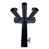 GOORIDA Triple Hitch Flag Pole Holder for Truck, Fits Standard