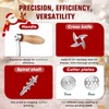 Huanyu Meat Grinder Manual Stainless Steel - Heavy Duty, Sausage