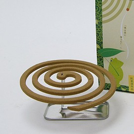 Honmono Research Institute Frog Seal Natural Katori Incense Stick, 30 Volume