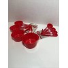 Betty Crocker 8pcs combination set of measuring cups And spoons-Red-New