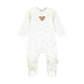 Steiff Unisex Baby Romper GOTS Nightdress, Grey (grey dawn)