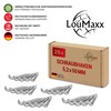 LouMaxx Screw Hooks 5.2 x 50 mm – Set of