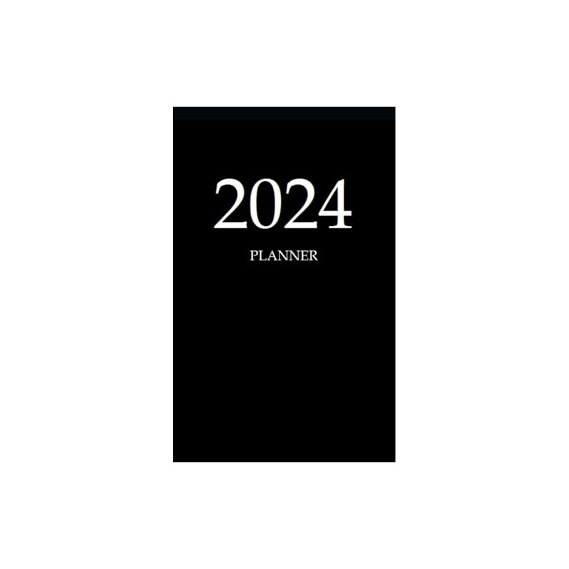 2024 Planner USA Black