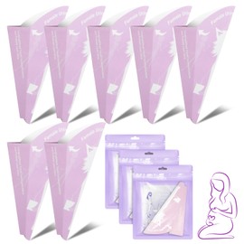 AOOWU Female Urinal, 30 Pcs Disposable Urinal for Women, Portable Urinal Standing up, Waterproof Paper Pee Funnel, Standing Pee Funnel for Pregnant, Wounded, Camping, Travel, Outdoor Activity