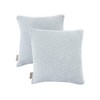 KraftKids Cushion Cover Muslin Grey Dandelions