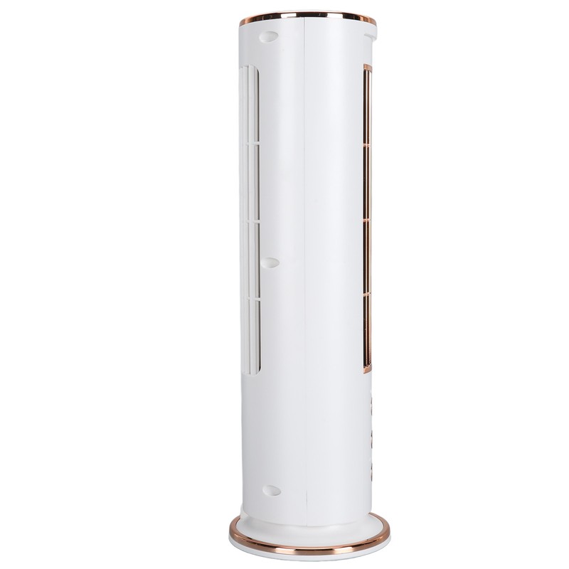 Desktop Bladeless Fan 3 Speed Wind Tower Shaped USB Rechargeable