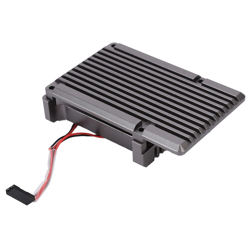Aluminum Alloy Cooling Case Heat Dissipation Enclosure with Fan for