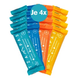 Best of TZAMPAS Mix Box Large (16 x 40 g) - Energy Bar Made of Roasted Barley in the Snack Box - Power Bar | Energy Bar Suitable for Cycling and Trail Running - Organic Bar Vegan & No Additives