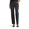 Lee Women's Relaxed Fit All Day Straight Leg Pant Charcoal Heather 14 Short