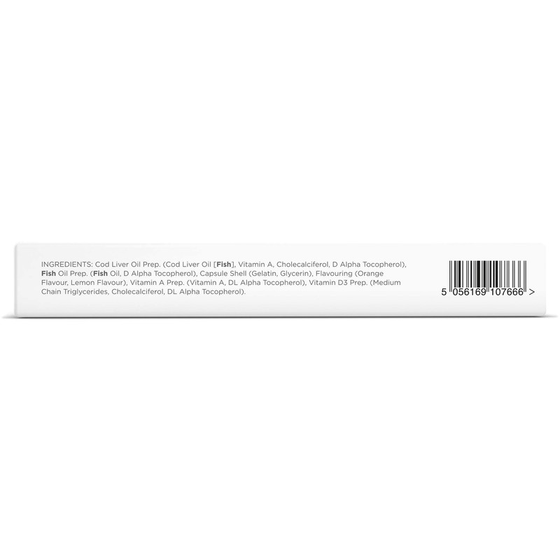 Healthspan Cod Liver Oil 570mg | Support Your Brain, Heart,