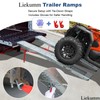 LIEKUMM 67" Motorcycle Ramp 1-Pack, 500 lbs Loading Ramp for