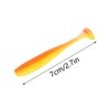 Set of 50 Soft Plastic Lures with Storage Box 7CM