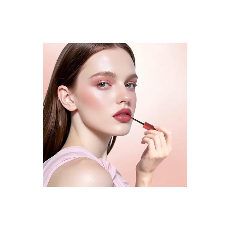 6 PCS Lápiz Labial Mate, Labiales, Lápiz Labial Mate de