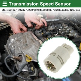 Motoforti Transmission Odometer Speed Sensor VSS Speed Sensor for Isuzu NPR 1995-2003 No.8973779200 Beige Sturdy